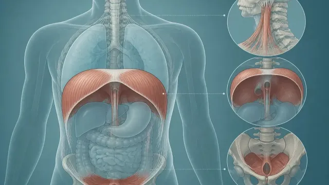 La respirazione e le molteplici connessioni del diaframma